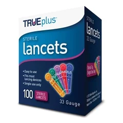 Trividia Lancet TRUEplus Needle 33 Gauge Twist Top, 100/BX - Image 2