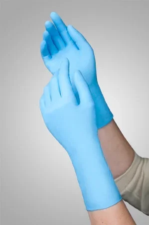 Tronex Healthcare Exam Glove NonSterile Nitrile Extended Cuff Length Textured Fingertips Blue – 1000 Per Case