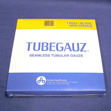 TubeGauze Seamless Tubular Acme United White 5/8″
