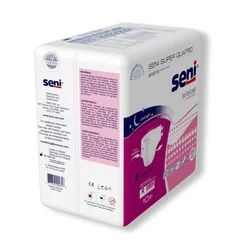 TZMO Seni Super QuatroUnisex Adult Incontinence Brief, Regular, Disposable, Heavy Absorbency, 40 EA/CS - Image 3