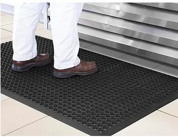 Uline MAT, SLIP RESIST BLK 1/2″ THICK 3X5′ – H-1703