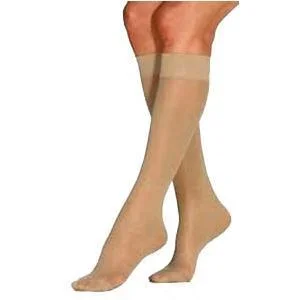 UltraSheer Women’s Knee-High Extra-Firm Compression Stockings Medium, Natural