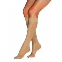 UltraSheer Women’s Knee-High Moderate Compression Stockings Medium, Suntan