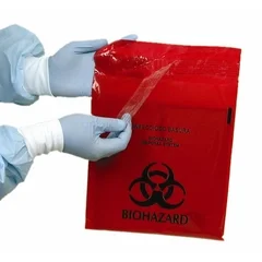 Unimed Biohazard Waste Bag Unimed – Midwest 1.4 Quart Red Bag 9 X 10 Inch, 100/BX