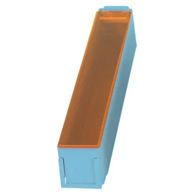 Unit Dose Bin with Amber Lid, 2x3x12