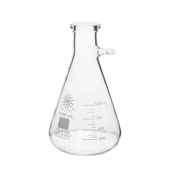 United Scientific Supplies Borosilicate Glass Filtering Flask