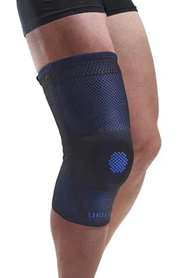 Uriel Genusil Rigid Knee Sleeve, Patella Support, XX-Large, Blue – 24-9135