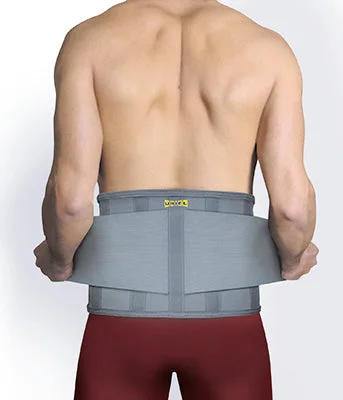 Uriel Lumbar Belt, Gray, Medium – 24-9212