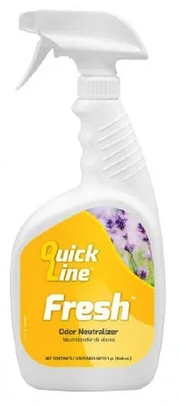US Chemical QuickLine Fresh Deodorizer Liquid 32 oz. Bottle Fresh Scent – 4433532