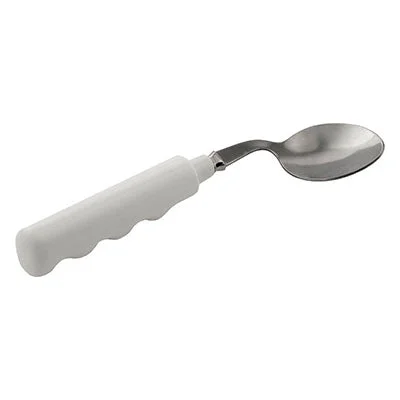 Utensil, comfort grip, 3 oz. Left handed soup spoon – 61-0048L