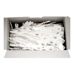 V. Mueller Genesis Tamper Evident Arrow White, 1000/BX - Image 2