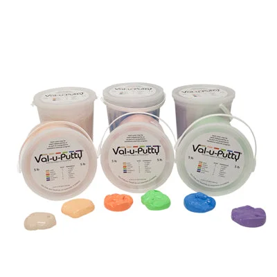 Val-u-Putty Exercise Putty – 6 Piece Set – 5 lb – 10-3956