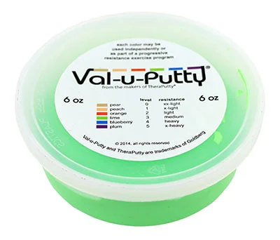 Val-u-Putty Exercise Putty – Lime (medium) – 6 oz – 10-3933
