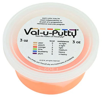 Val-u-Putty Exercise Putty – Orange (soft) – 3 oz – 10-3912