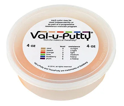 Val-u-Putty Exercise Putty – Peach (lx-soft) – 4 oz – 10-3921