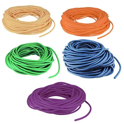 Val-u-Tubing – Latex Free – 25′ – 5-piece set (1 each: peach, orange, lime, blueberry, plum) – 10-4838