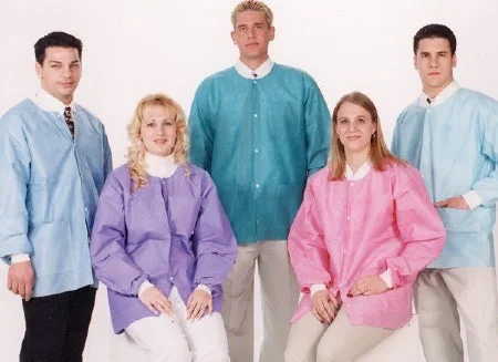 Valumax International ValuMax Extra-Safe Lab Jacket White 2X-Large Long Sleeves Hip Length – 3630WH2XL
