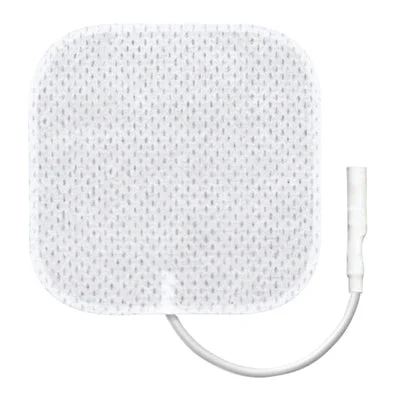 ValuTrode X Electrodes – white cloth, 2″ square, 40/case – 13-1257-10