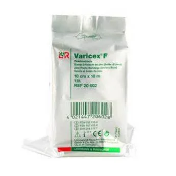 Varicex F Zinc Paste Unna Boot Bandage with Selvedges