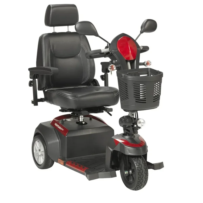 Ventura Power Mobility Scooter, 3 Wheel, 20″ Captains Seat