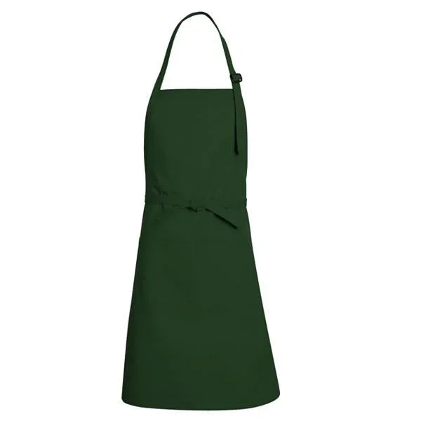 Vf Workwear-Div Unisex Red Kap Short Bib Aprons, Three-Section Pocket