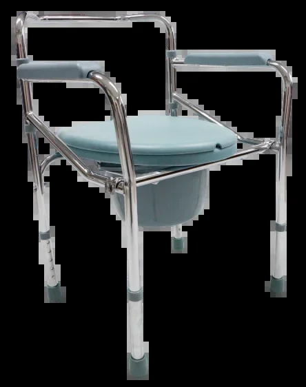 VH607 Economy Folding Commode Chair