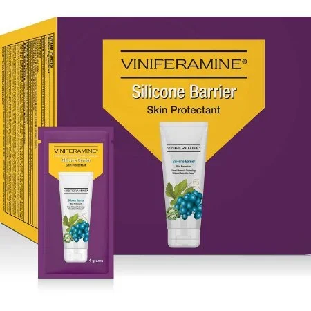 Viniferamine Viniferamine Silicone Barrier Skin Protectant 4 Gram Individual Packet Scented Cream – 56068