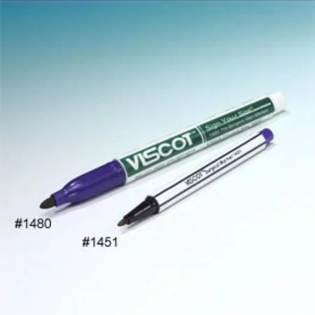 Viscot Industries Sign Your Site 1480 Skin Marker Gentian Violet Bold Tip Non-Sterile – 1480-100