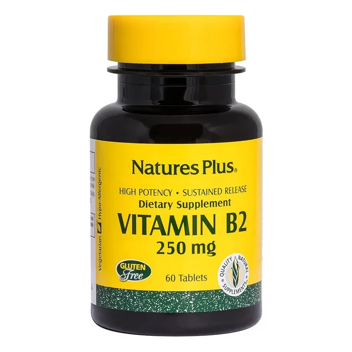 Vitamin B2 250 mg Sustained Release Tablets