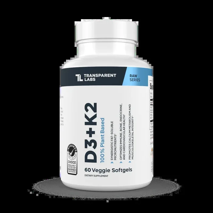 Vitamin D3 and K2