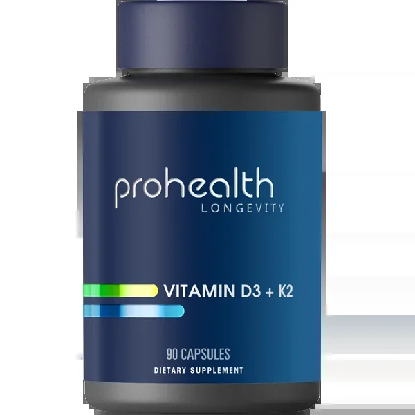 Vitamin D3 + K2 – 90 capsules