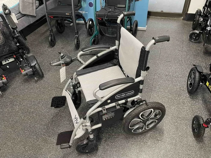Vive Health Compact Lightweight Folding Portable Power Wheelchair (Open Box)