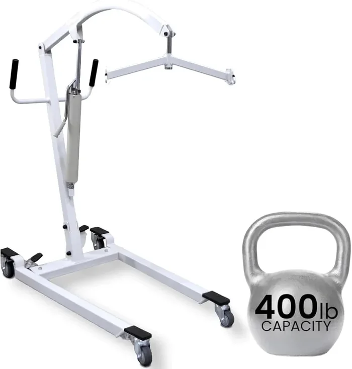 Vive Health Hydraulic Patient Lift – 400 lbs weight capacity