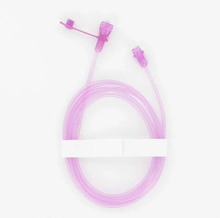 Vygon Purple DEHP-free PVC extension tube. Standard bore 50/cs