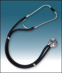 W. A. Baum Sprague Rappaport Type Stethoscope, 30″, Blue