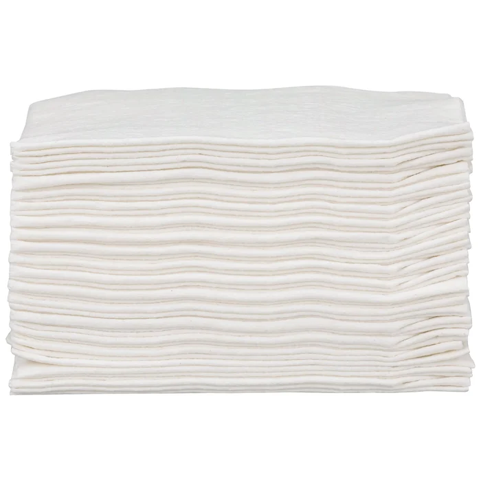Washcloth McKesson 13 X 13 Inch White Disposable, 18-950755