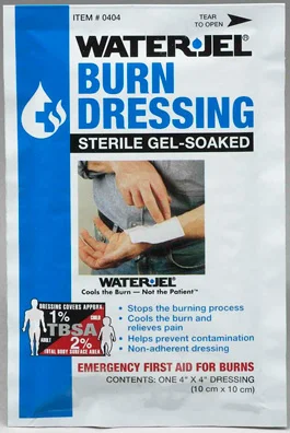 Water-Jel Burn Dressing, 4″ x 4″