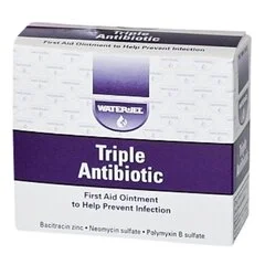 Water Jel First Aid Antibiotic Water Jel Ointment 0.9 Gram Individual Packet, 25/BX