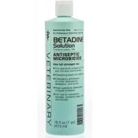 Webster Betadine Solution, 16 oz