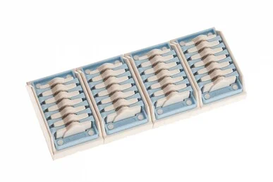 Weck Horizon Titanium Ligating Medium Clips, 24 clips/cartridge, 25 cartridges/box