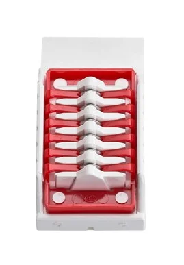 Weck Horizon Titanium Ligating Small-Wide Clips, 24 clips/cartridge, 25 cartridges/box