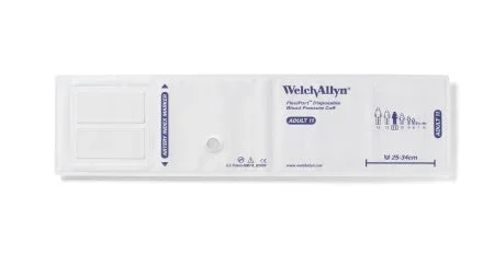Welch Allyn FLEXIPORT Blood Pressure Cuff, No Tube FlexiPort Adult Arm Large 32 – 43 cm Fabric – SOFT-12