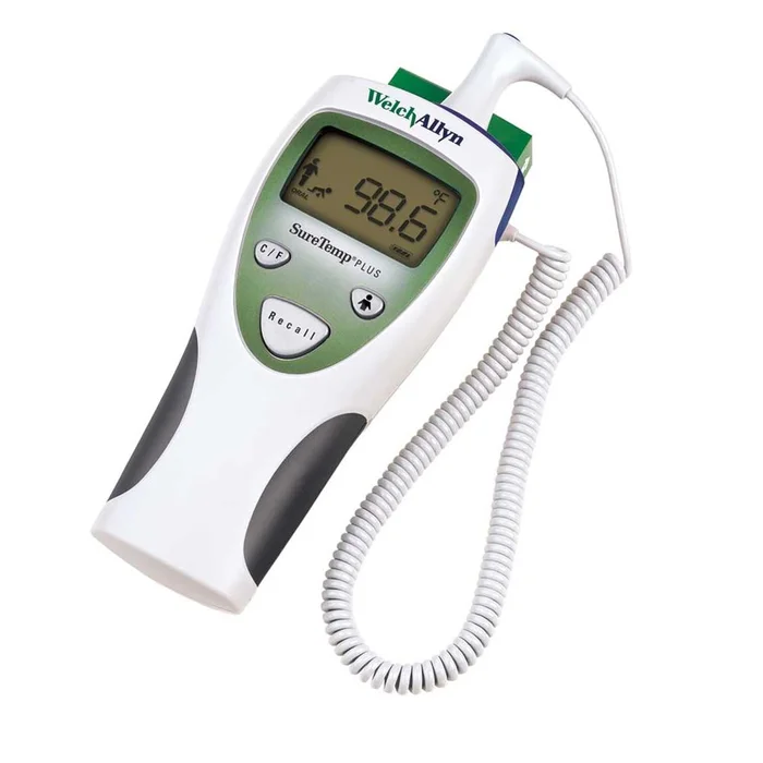 Welch Allyn SureTemp Plus 690/692 Electronic Thermometers SureTemp Plus 690 Thermometer w/Oral Probe – 932279