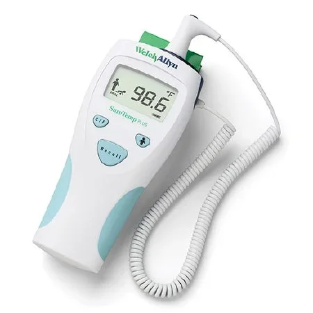 Welch Allyn SureTemp Plus 690 Digital Thermometer Oral Probe Hand-Held – 01690-200