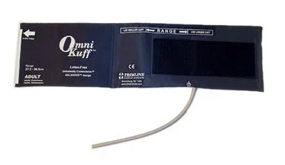 Welch Allyn Trimline Blood Pressure Cuff, 1 Tube Bladder Adult Long 27.5 – 36.5 cm Nylon – 1903XLSMQ