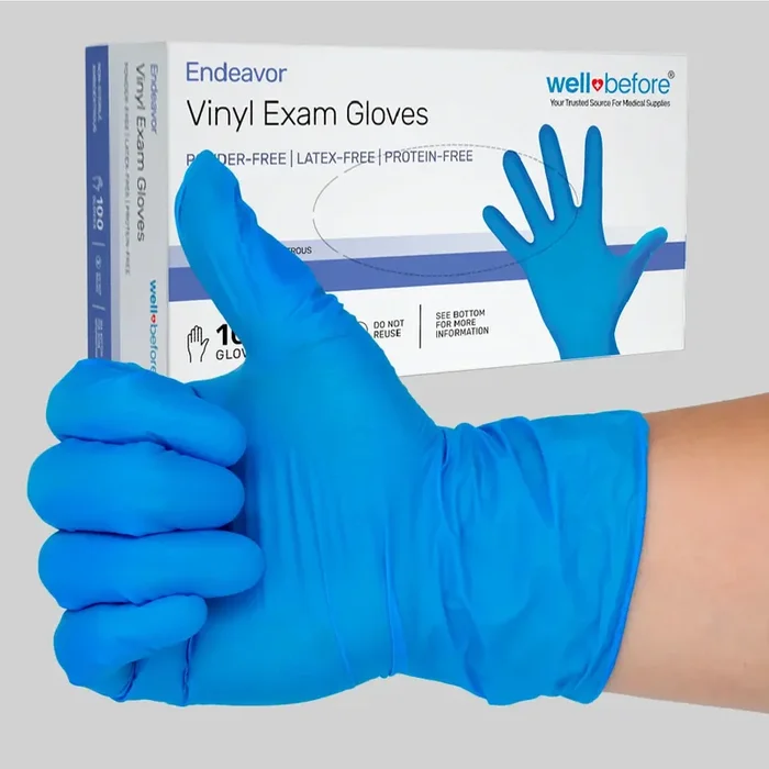 WellBefore Endeavor Vinyl Examination Gloves