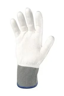 Wells Lamont Industrial Whizard Defender 13 Cut Resistant Glove Liner Powder Free Cut Resistant Fiber / Stainless Steel White / Gray Medium – 135474