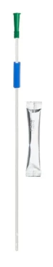 Wellspect Healthcare Simpro Now Urethral Catheter Straight Tip Hydrophilic Coated PVC 10 Fr. 8 Inch – 5131000