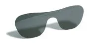 Western Ophthalmics Post Mydriatic Glasses Flat Gray Tint Plastic Lens Slip-in One Size Fits Most – OS-941
