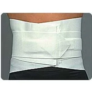 White, Lg (37″-39″) Lumbo Supp w/Sngl Tensn Straps
